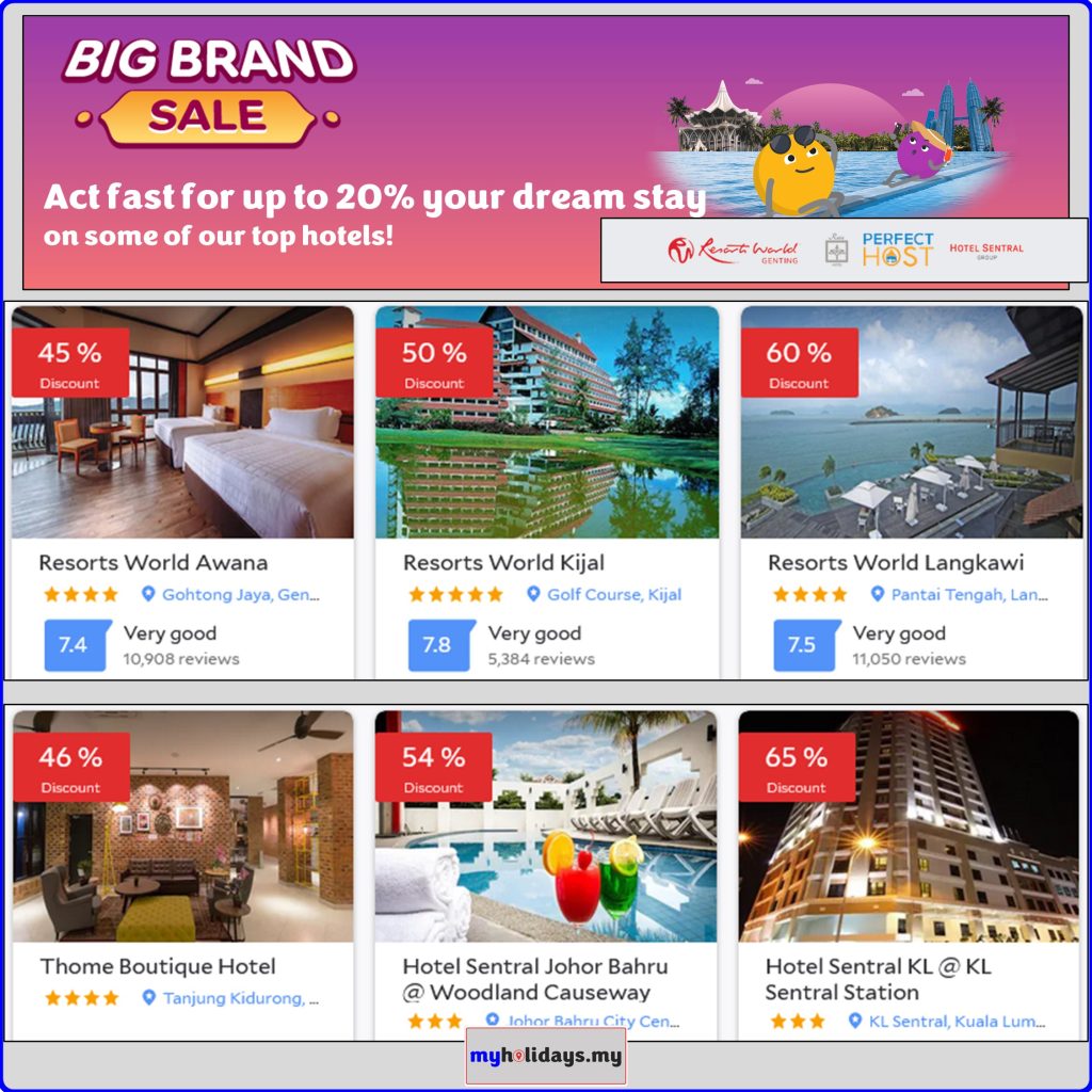 Agoda Big Brand Sale Malaysia